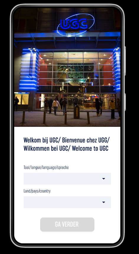 Screenshot of UGC App
